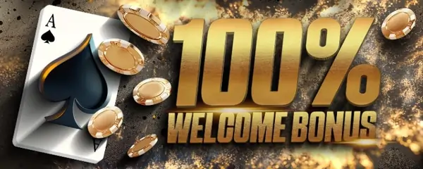 100% welcome bonus